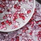 Icy Strawberry Mixed Pointed Back Crystal Glass Rhinestones for Nails Arts and DIY