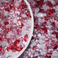 Icy Strawberry Mixed Pointed Back Crystal Glass Rhinestones for Nails Arts and DIY