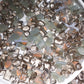 The Grey Mixed Pointed Back Crystal Glass Rhinestones for Nails Arts and DIY