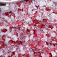 Icy Strawberry Mixed Pointed Back Crystal Glass Rhinestones for Nails Arts and DIY