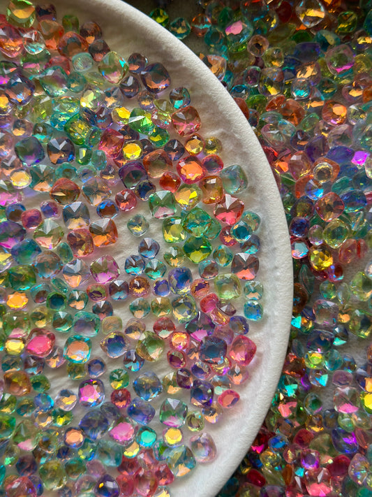 Luxe Sparkle Storm Mixed Crystal Glass Rhinestones for Nail Art and DIY