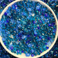 Deep Sea Glow Mixed Pointed Back Crystal Glass Rhinestones for Nails Arts and DIY