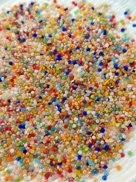 Mixed Ceramic Flat Back Rhinestones